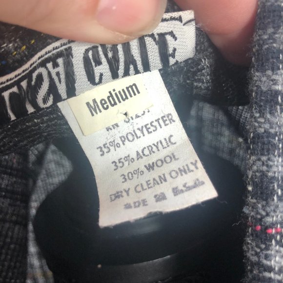 VTG Lisa Gayle Glen Plaid Open Blazer Size Med - Picture 12 of 13